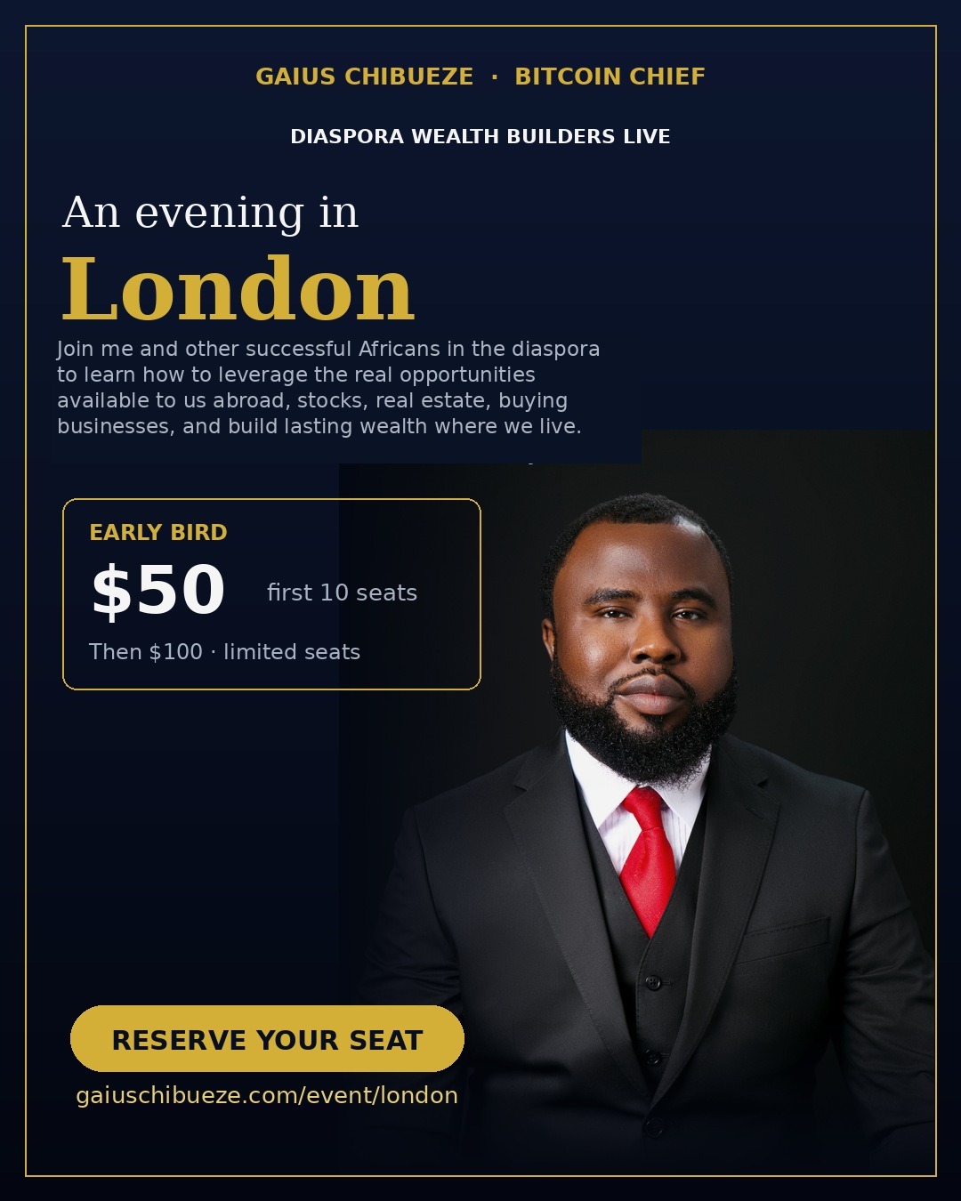 Diaspora Wealth Builders Live in London